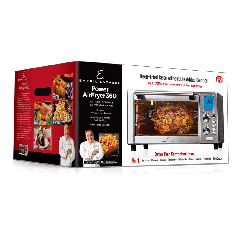 EmerilLagasse Emeril Lagasse Power Air Fryer 360 & Reviews Wayfair